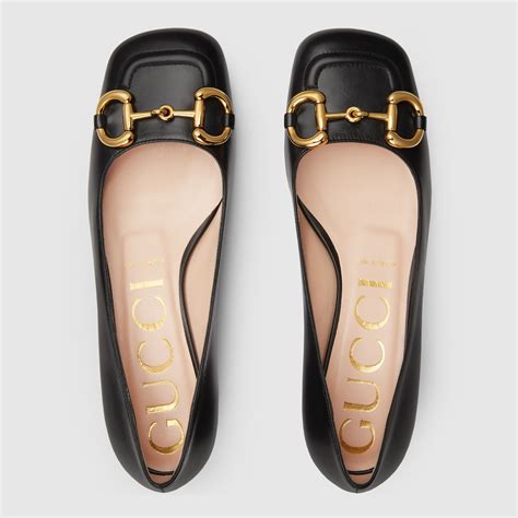 gucci women's ballet flat with horsebit|Gucci Women's ballet flat with Horsebit.